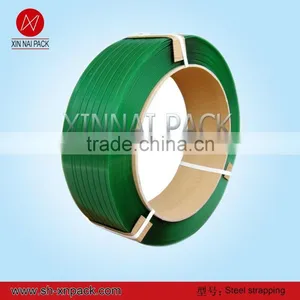Green Recycled Pet /Polyester Strapping for Manual thumbnail-1