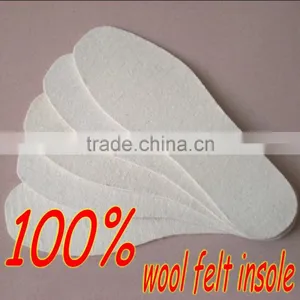 100% Pure Natural Lambswool Nonwoven Shoe-pad thumbnail-1