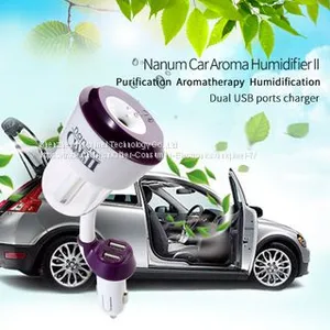 Car Air Purifier Usb Air Humidifier Aromatherapy Diffuser Car Aroma Diffuser Cool Mist Ultrasonic Humidifier thumbnail-5