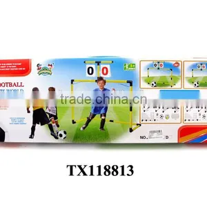 120CM Kid Sport Toys Iron Soccer Goal Door Football Gate With 16CM Ball thumbnail-1