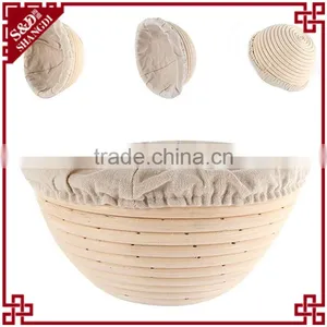 Handmade Large Round Banneton Natural Basket thumbnail-4