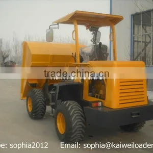 High Tire 4WD ZL-15F Mini Dumper Loader Euro III With Pallet Fork thumbnail-1
