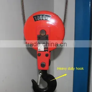 380v 0.5ton 6m Electric Wire Rope Pulling Hoist thumbnail-4