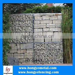 High Galvanized Welded Gabion Box/Baskets& Welded Gabion Metal Wall thumbnail-3