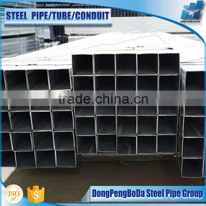 100*150*5.5 Hot Dipped Galvanized Erw Pipe thumbnail-1