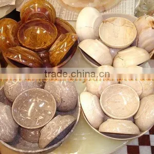 TEAKWOOD BLACK ZEBRA MARBLE BOWLS thumbnail-5