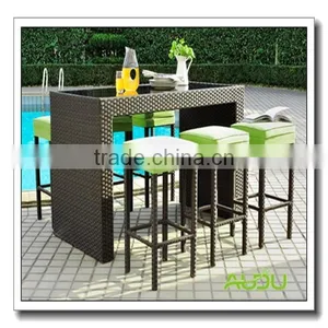 Outdoor Bar,Outdoor Garden Bar Set thumbnail-1