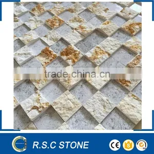 Chinese Natural Stone Beige Culture Stone Tiles thumbnail-1