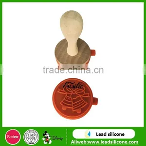 100% Food Grade Homemade Silicone Cookie Stamper thumbnail-5