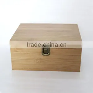 New Design Bamoo Gift Box ,essential Oil Storage Box Fits 30 Bottles thumbnail-1