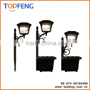 3 In 1 Solar Lantern With Mini Planter With Adjustable Height thumbnail-2