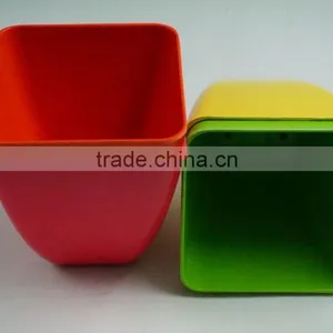 Hefei Factory Bamboo Fiber Flower Pot thumbnail-6