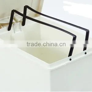 Wholesale Stock Small Order Rectangle Coverd Garbage Can thumbnail-3