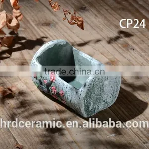 High Quality Colorful Cement Garden Flower Pot thumbnail-6