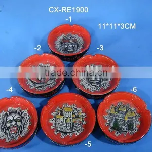 Porcelain Ashtray-dolomite Painting Ashtray-ceramic Ashtray thumbnail-1