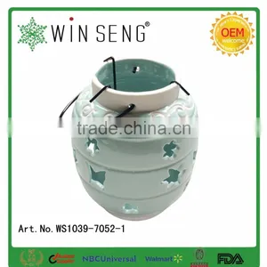 Special Bottle Shaped Ceramic Hanging Candle Holder thumbnail-5