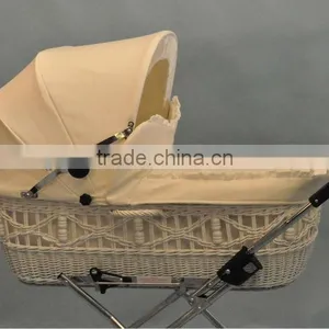 Moses Basket in Organic Maize/willow Baby Basket(factory Provide) thumbnail-1