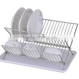 Full Metal Oblique Kitchen Dish Rack thumbnail-2