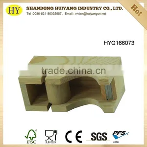 Wholesale Custom Pine Wood Tape Dispenser thumbnail-3