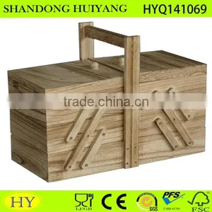 Promotion Wood Set Sewing Kit Sewing Storage Box thumbnail-1