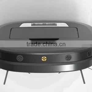 Automatic Intelligent Bagless Robot Vacuum Cleaner With Two Side Brushes thumbnail-4