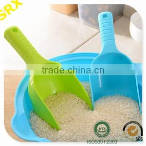 USA Food Grade Popcorn Square Ice Bucket Scoops/make Your Own Ice Bucket Scoops/OEM Plastic Ics Scoops With Bar thumbnail-1