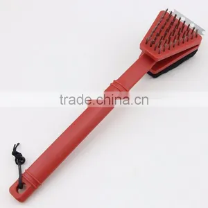 Long Handle Cleaning Brush for Grill With Two Functions thumbnail-4