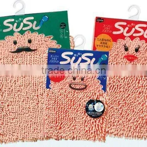Microfiber Towel Quick Dry Mat Bathroom Accessories Made in Japan thumbnail-1