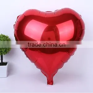 Metallic Heart Shape Helium Inflatable Foil Balloons Party Decoration Foil Balloons Wholesale thumbnail-3