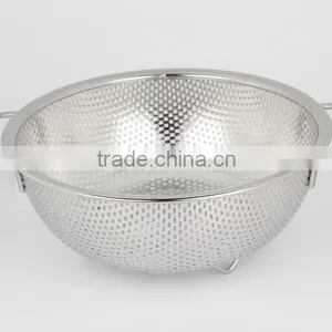 13.5cm Stainless Steel Mini Fruit Colander thumbnail-2