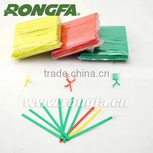 High Quality Hot Selling Printed Plastic Twist Ties China Made thumbnail-1