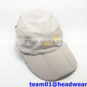 2015 Nylon Hot Selling Waterproof Folding Cap Baseball Cap thumbnail-2