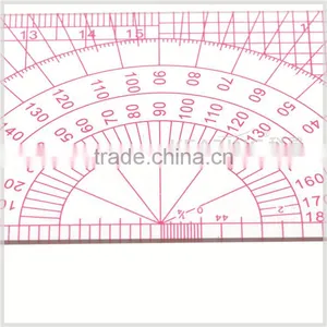 Kearing Chinese Manufacture Multi Use Pattern Grading Ruler Plastic Rulers With Protractor B75 thumbnail-4
