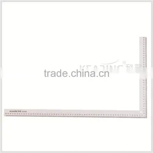 Kearing High Quality L Shape Metal Ruler / With Both Metric and Inch Scale on Ruler Surface for Sewing Fashion Design # 5324A thumbnail-1