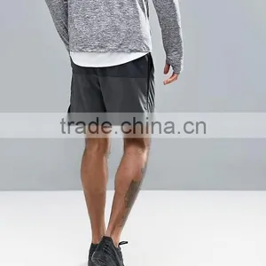 High Quality New Design Custom Drawstring Waistband 100% Polyester Gym Wear Men's Breathable Fashion Sport Running Shorts thumbnail-2