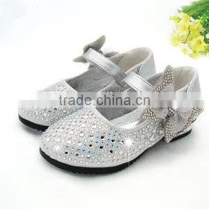 Zm50114b 2017 pu Leather Girls Sandal Shoes Wholesale Childer Shoe Wih Bowknot thumbnail-2
