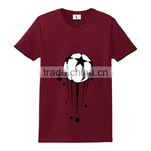 Bulk Sales T-shirt Deep Round Neck Custom Printing Mens Camisetas Algodon thumbnail-6