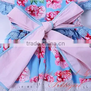 Tulle Flower Girl Dress Pattern Satin Ribbon thumbnail-5