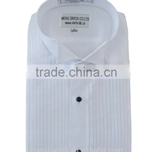 2017 New Design Tuxedo Men Shirt New Fashion Men Shirt Business Men Shirts thumbnail-1