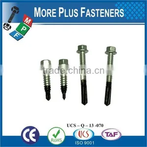 Made in Taiwan Hex Head Bi Metal Screw Tapping Screw thumbnail-3