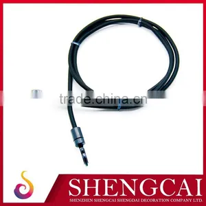 Hot Sale Anti-static Spiral Elastic Cord 3mm With Plastic Hook thumbnail-2