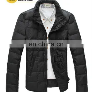 PADDED JACKET FOR MENS / POLYESTER PADDED JACKET/ BLACK PADDED JACKET 2016 thumbnail-3
