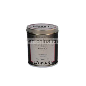 Wholesale Customized Stainless Steel Anti-humid Round Shape Metal Food/Tea Box thumbnail-1