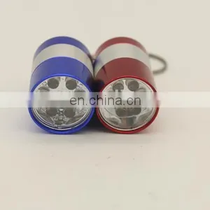 Led Projection Logo Keychain 6led Torch Flashlight thumbnail-5
