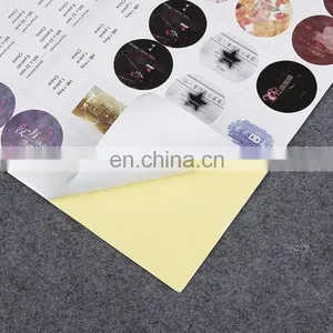 Advertising Trademark Skin Care Products Label,customized Printed Waterproof and Thermostability Cosmetic Paper Self Adhesive st thumbnail-3