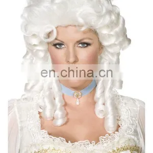 Halloween Carnival Party Baroque Wig for Adults thumbnail-2