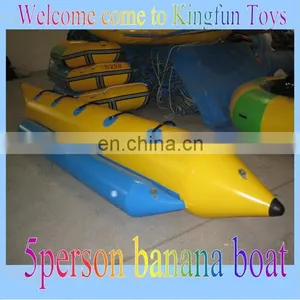 5 Person Pvc Raft Inflatable Banana Boat thumbnail-1