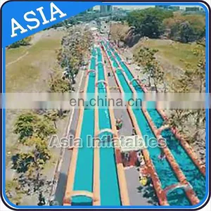 Slip n Slide Inflatable Slide the City, Inflatable City Slide, Largest Inflatable Water Slide thumbnail-1