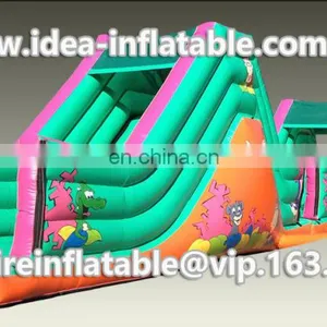 Commercial Inflatable Obstacle Course Assault Course Races for Sale ID-OB043 thumbnail-1