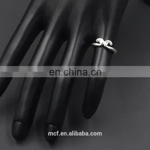 MCR-0033 Latest Fashion Silver Men's Ring Designs ,wedding Engagement Ring thumbnail-2